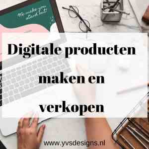 digitale producten maken en verkopen online